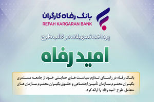 اسامی برگزیدگان آذر ماه قرعه‌کشی تسهیلات طرح "امید رفاه" بانک رفاه کارگران اعلام شد