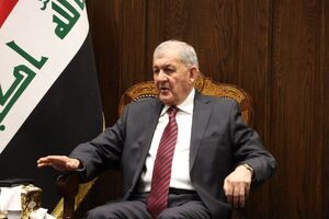 رئیس‌جمهور عراق حمله اسرائیل به قطر را محکوم کرد
