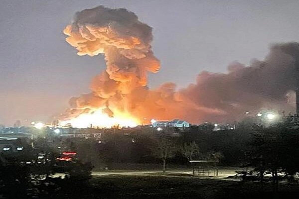 حمله موشکی به اوکراین