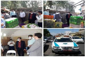 نظارت گشت مشترک تعزیرات قم بر عرضه کنندگان عمده کالاهای اساسی در سطح شهر