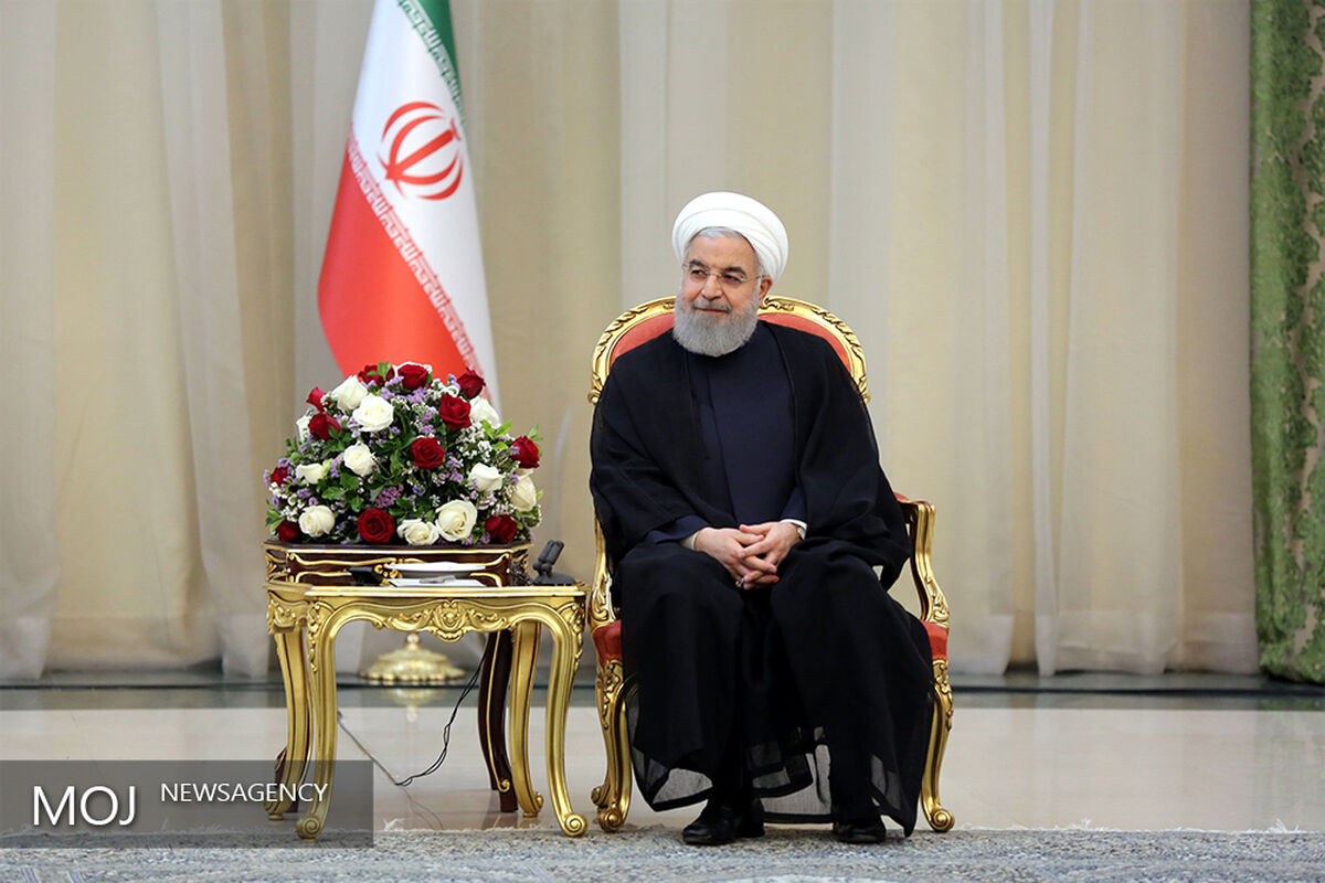 دیدار حسن روحانی با اعضای تیم ملی فوتبال ایران قبل از جام جهانی 2018 روسیه