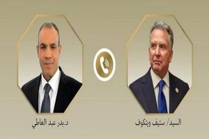 ویتکاف و وزیر خارجه مصر درباره تحولات منطقه رایزنی کردند