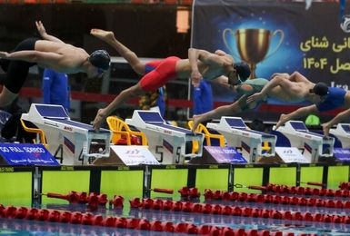 یک رکورد ملی شنای ایران شکسته شد