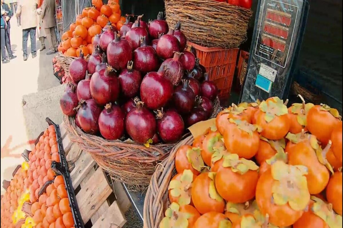 انار و خرمالو 