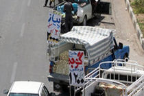 برخورد با ۳۰۰ وانت‌بار دوره‌گرد در سطح شهر قم