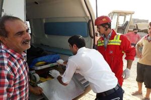 مرگ کارگر آبادانی در محل کار