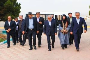 وزیر میراث‌فرهنگی وارد یزد شد