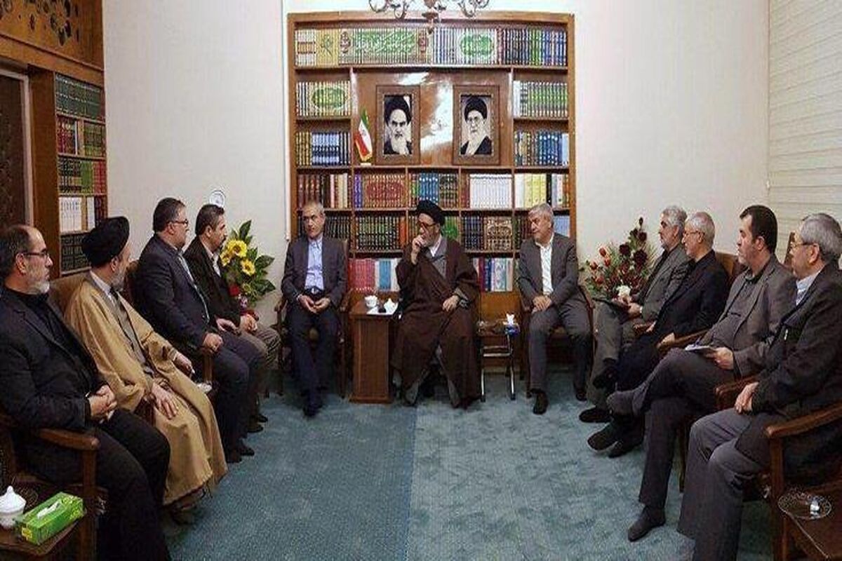 جلسه ستاد بازسازی عتبات عالیات استان آذربایجان شرقی