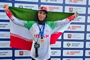  زینب نوروزی مدال طلا روئینگ مسابقات روسیه را گرفت
