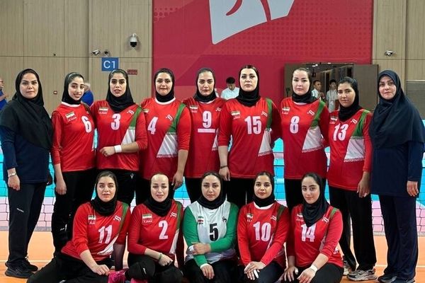 گام بلند بانوان والیبال نشسته برای پارالمپیک لس‌آنجلس