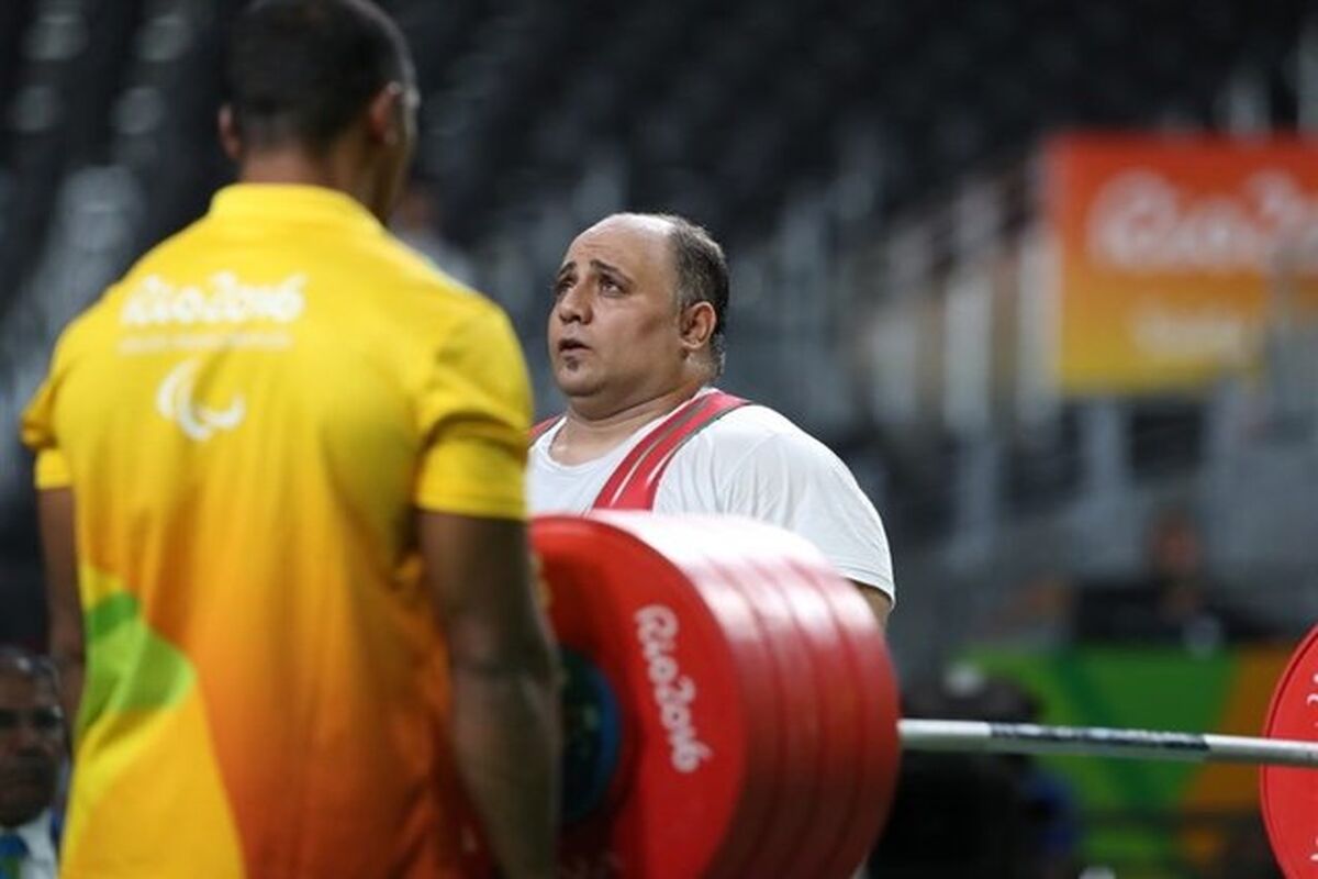 علی صادق زاده وزن برداری معلولان