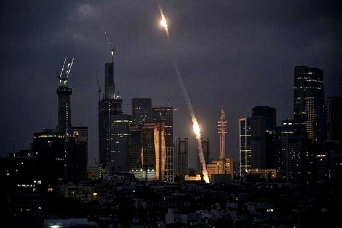 موشک ایرانی حمله ایران به اسرائیل