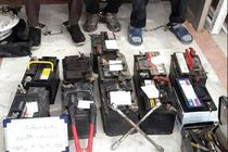 دستگیری 2 سارق یک مالخر قطعات خودرو در تاکستان