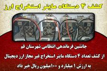کشف 4 دستگاه ماینر استخراج ارز دیجیتال