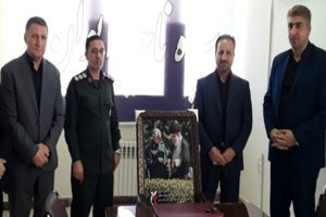 مدیرکل بنیاد شهید و امور ایثارگران استان ایلام با فرماندار و فرمانده سپاه ناحیه ایوان دیدار کرد