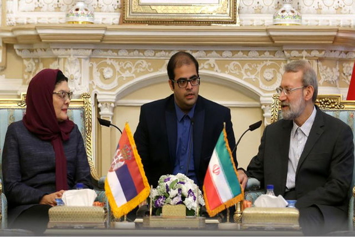 لاریجانی با رییس مجلس صربستان