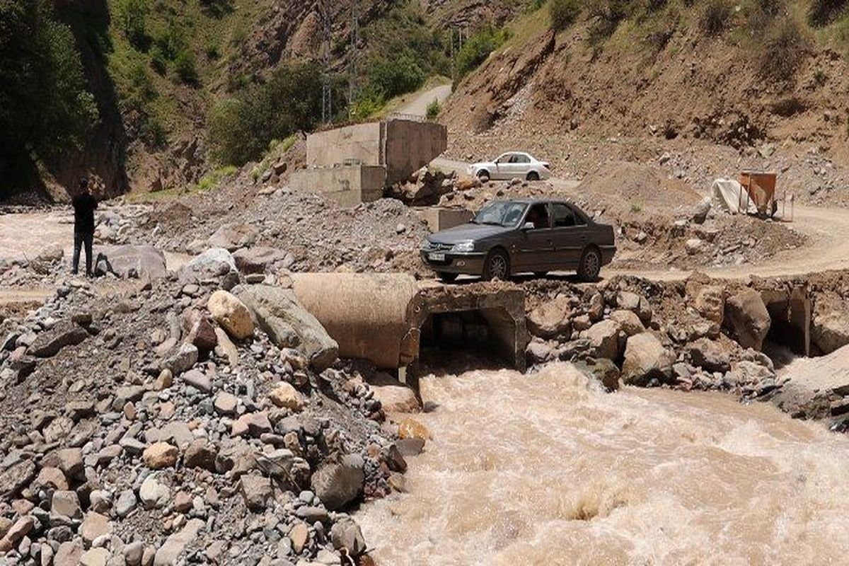 بازدید استاندار مازندران از پل واسپول مرزن آباد