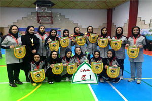 قهرمانی تیم بانوان سپاهان در لیگ برتر والیبال نشسته 