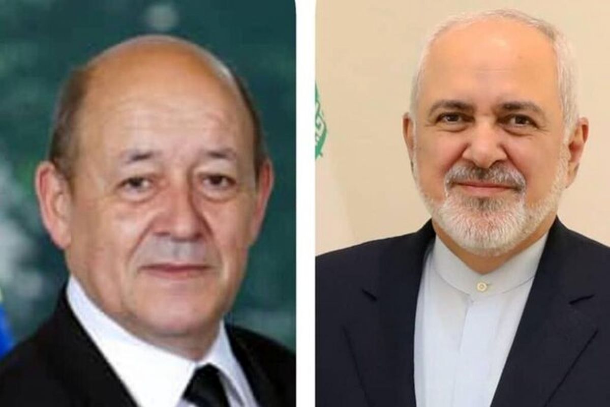 ظریف و لودریان