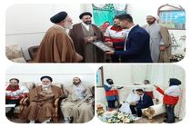 ازدواج یک زوج هلال احمری در آستانه ولادت حضرت علی (ع)