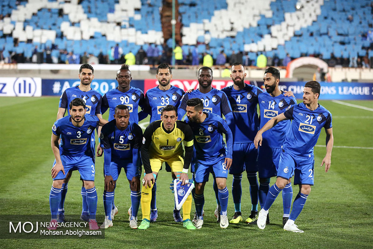 دیدار تیم های فوتبال استقلال ایران و العین امارات