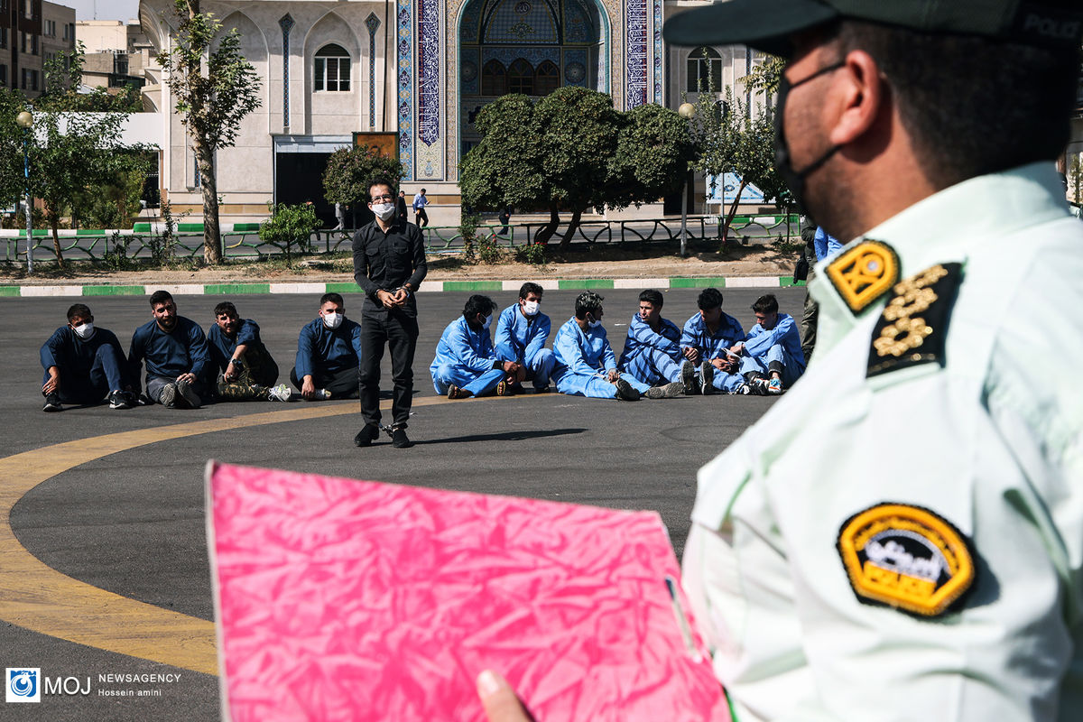 برخورد با اراذل و اوباش در تهران