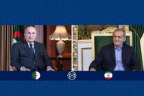 پزشکیان به رئیس جمهور الجزایر تبریک گفت