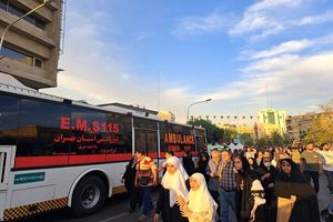 اورژانس تهران در نمایشگاه بین‌المللی کتاب استقرار گسترده ای دارد