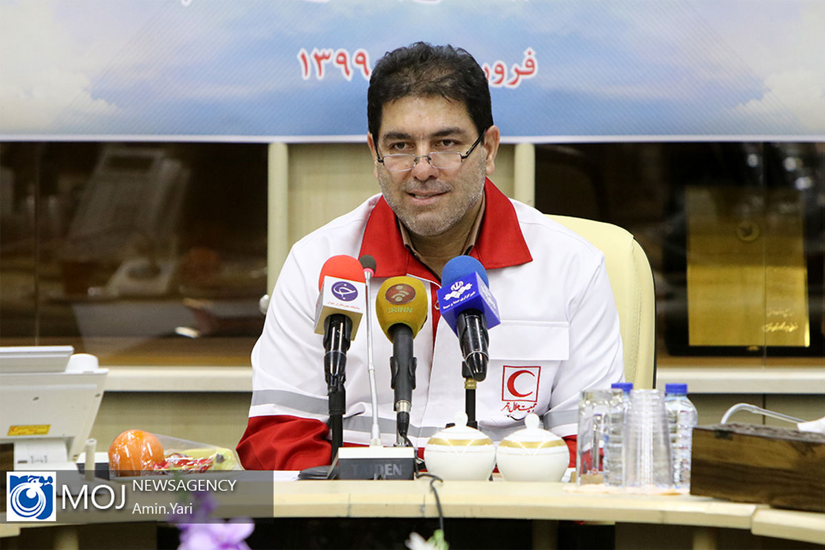 کریم همتی رییس جمعیت هلال احمر