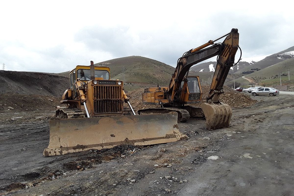 استقرار ماشین های عمرانی