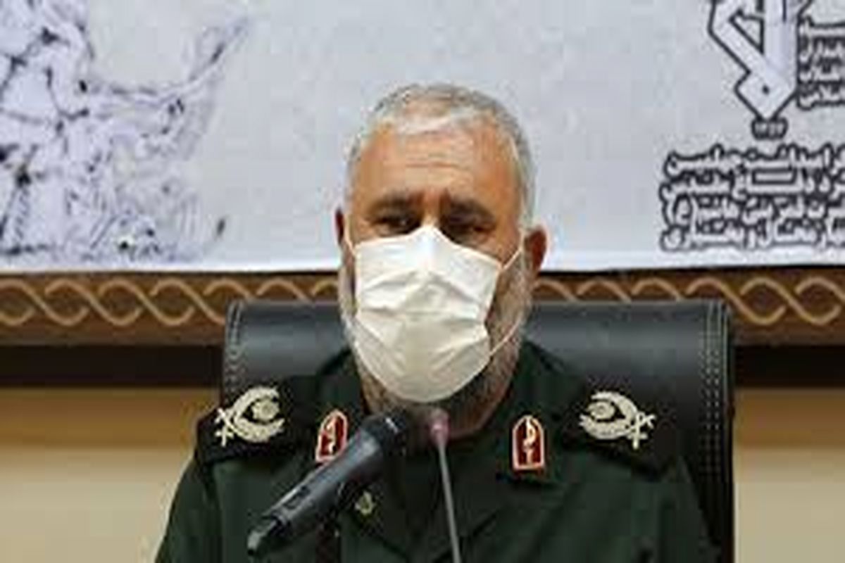 سردار علی محمد اکبری فرمانده سپاه حضرت قمربنی هاشم(ع) استان چهارمحال و بختیاری