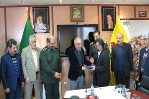 انتصاب فرمانده پایگاه بسیج شهید تندگویان شرکت گاز استان گیلان