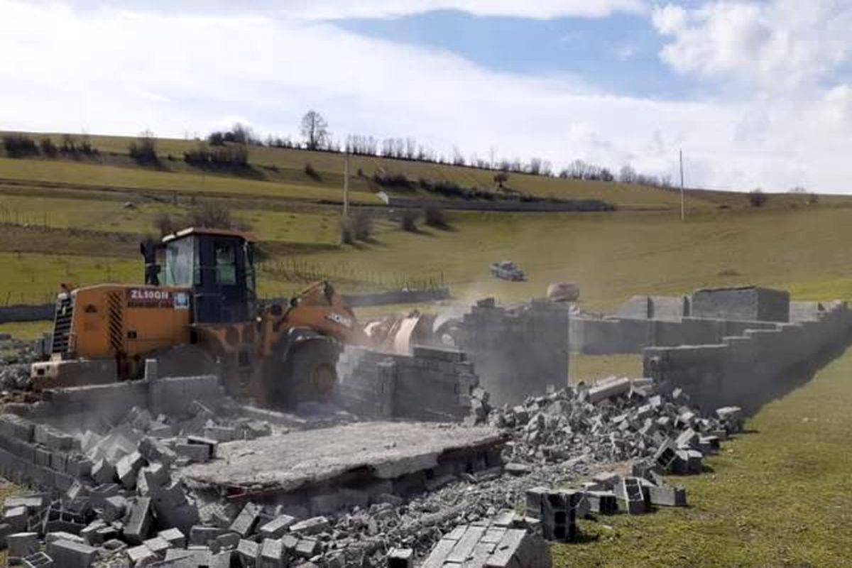 قلع و قمع در کلاردشت