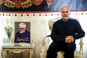 دیدار قالیباف با خانواده شهید محمدمهدی طهرانچی + فیلم