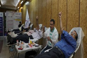 اقدام نوع‌دوستانه اهدای خون توسط کارکنان بانک رفاه کارگران