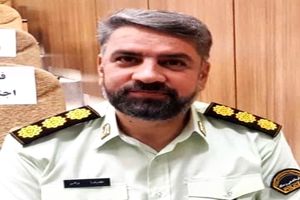 فرمانده نیروی انتظامی شهرستان خمینی شهر برترین فرمانده جهادی استان اصفهان شد
