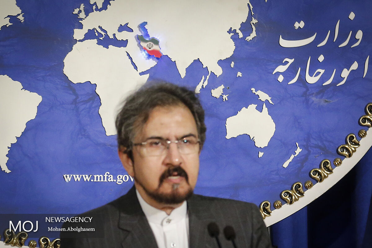 بهرام قاسمی سخنگوی وزارت امور خارجه
