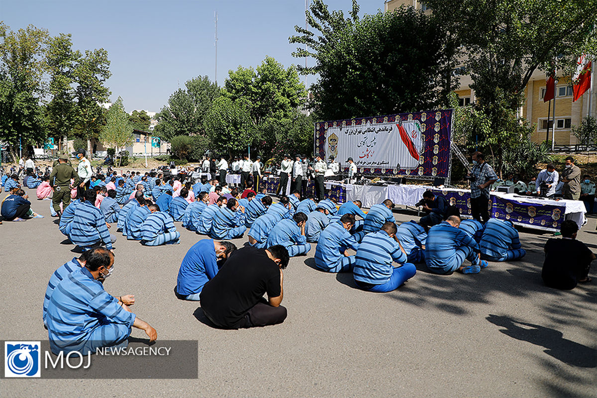 طرح دستگیری اراذل و اوباش پلیس پیشگیری تهران بزرگ