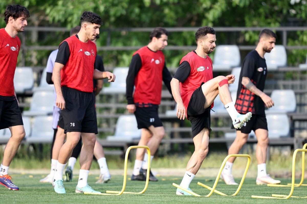 تمرین پرسپولیس