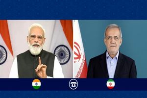 رئیس جمهور با نخست وزیر هند گفتگو کرد