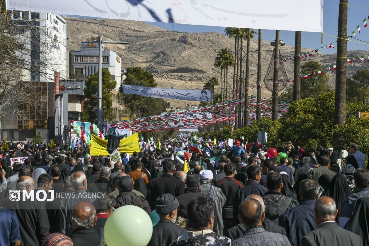 راهپیمایی 22 بهمن ۱۴۰۳+شیراز