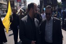 معاون پارلمانی رئیس جمهور در راهپیمایی روز قدس حضور یافت