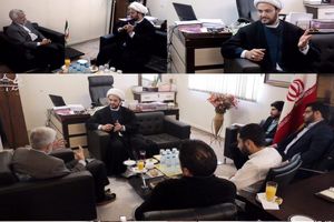 دبیرکل نُجَباء عراق با نماینده رهبری در شورای عالی امنیت دیدار کرد + تصاویر