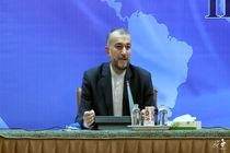 امیرعبداللهیان: ما همچنان رژیم صهیونیستی را به رسمیت نمی‌شناسیم
