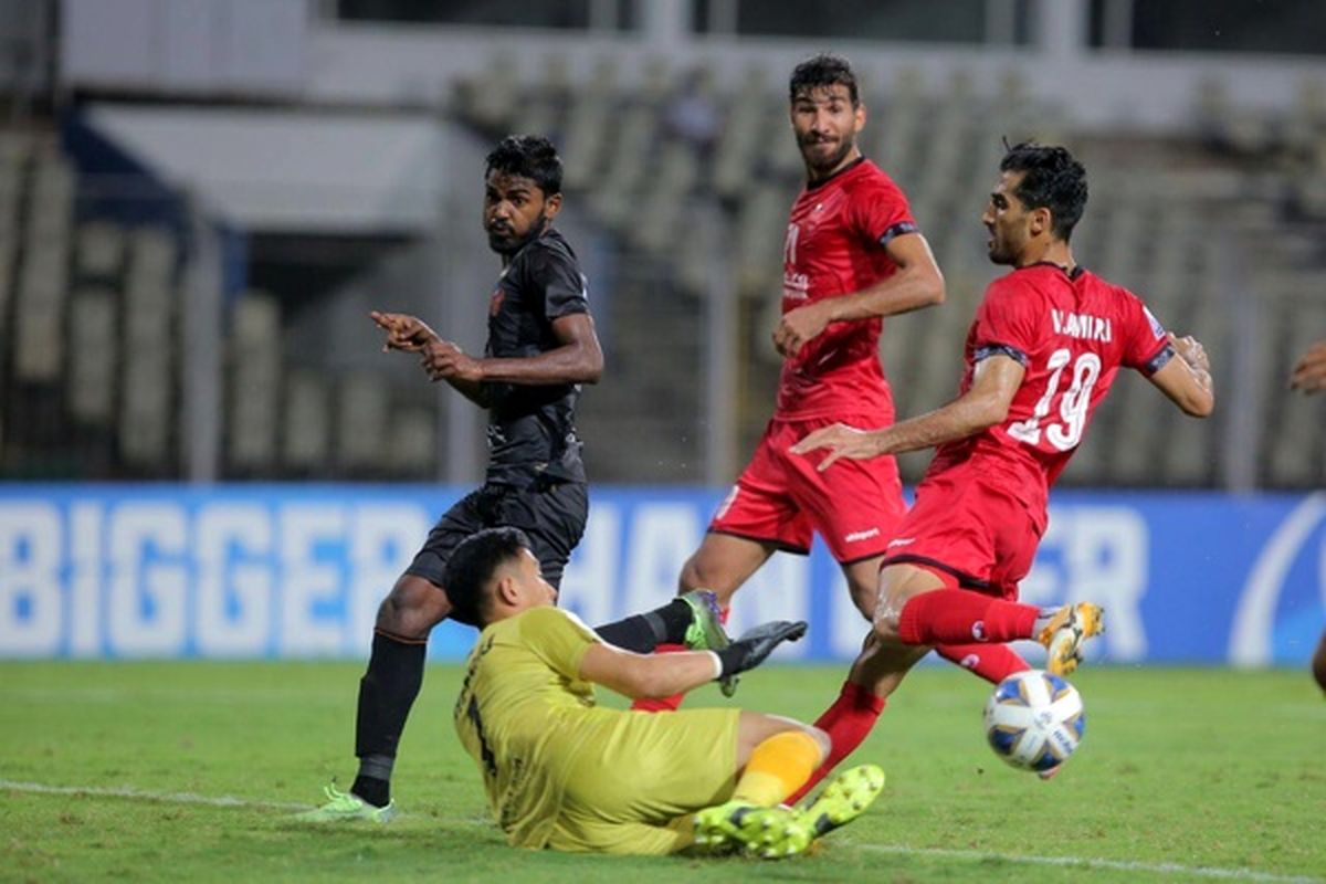 بازی گوا هند و پرسپولیس