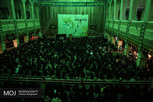 هشتمین شب عزاداری ماه محرم در مهدیه تهران