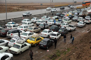 ترافیک راه های مازندران پرحجم است