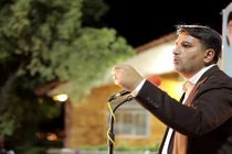 کلنگ زنی پروژه تقاطع پارک محمدی در هفته دولت