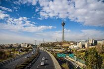 کاهش نسبتا محسوس دمای هوا در تهران