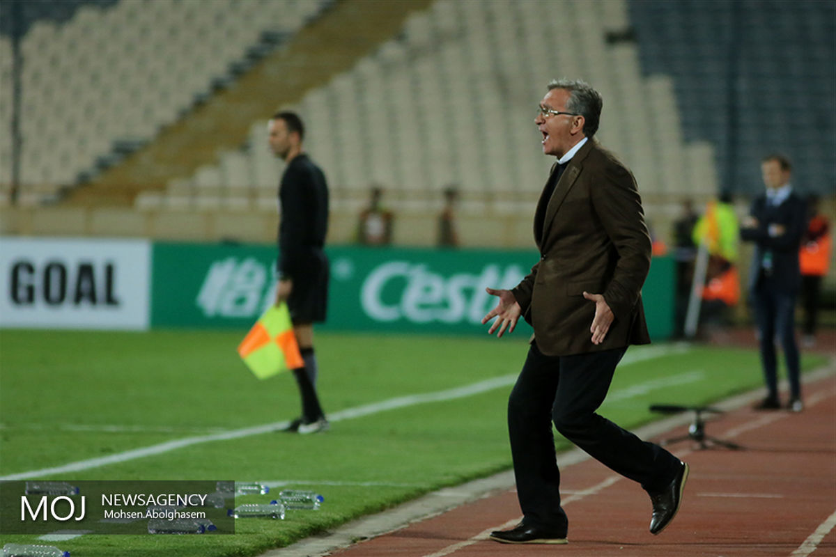 دیدار تیم های فوتبال پرسپولیس ایران و الوصل امارات